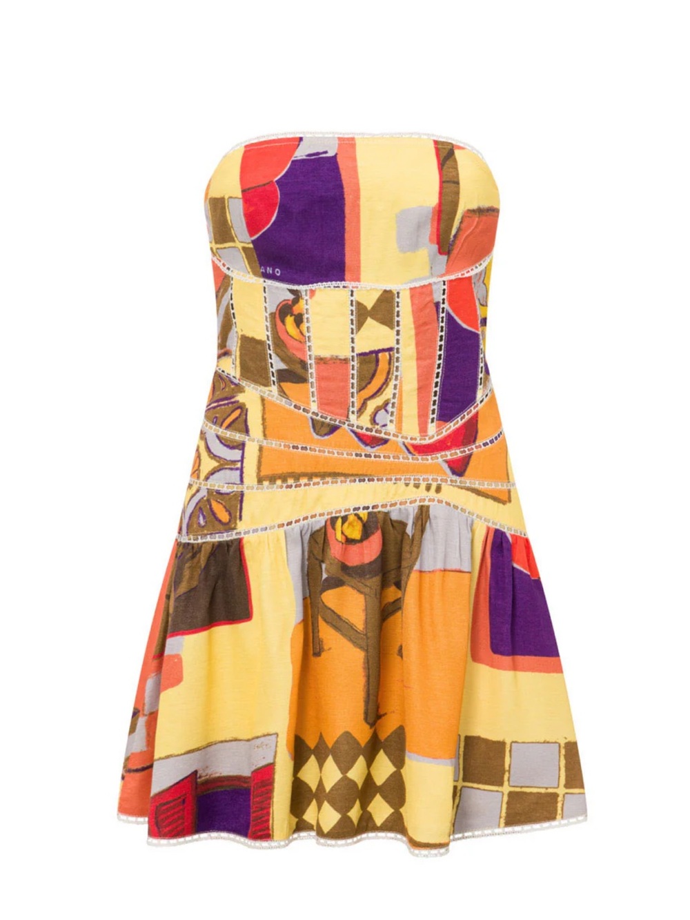 Sabo Skirt x Zãco Lucia Dress in Villagio Yellow